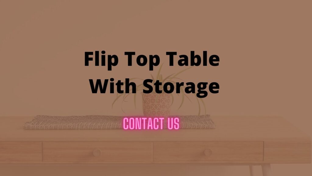 flip top table