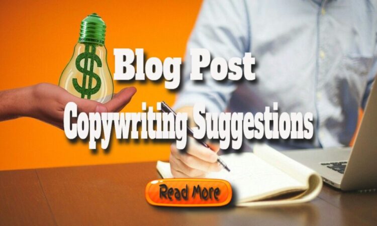 Blog Post Copywriting Suggestions