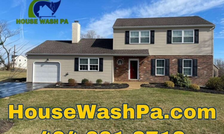 Soft Washing in West Chester, PA.