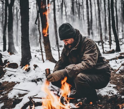 Fire Starting Techniques for Cold Weather Survival